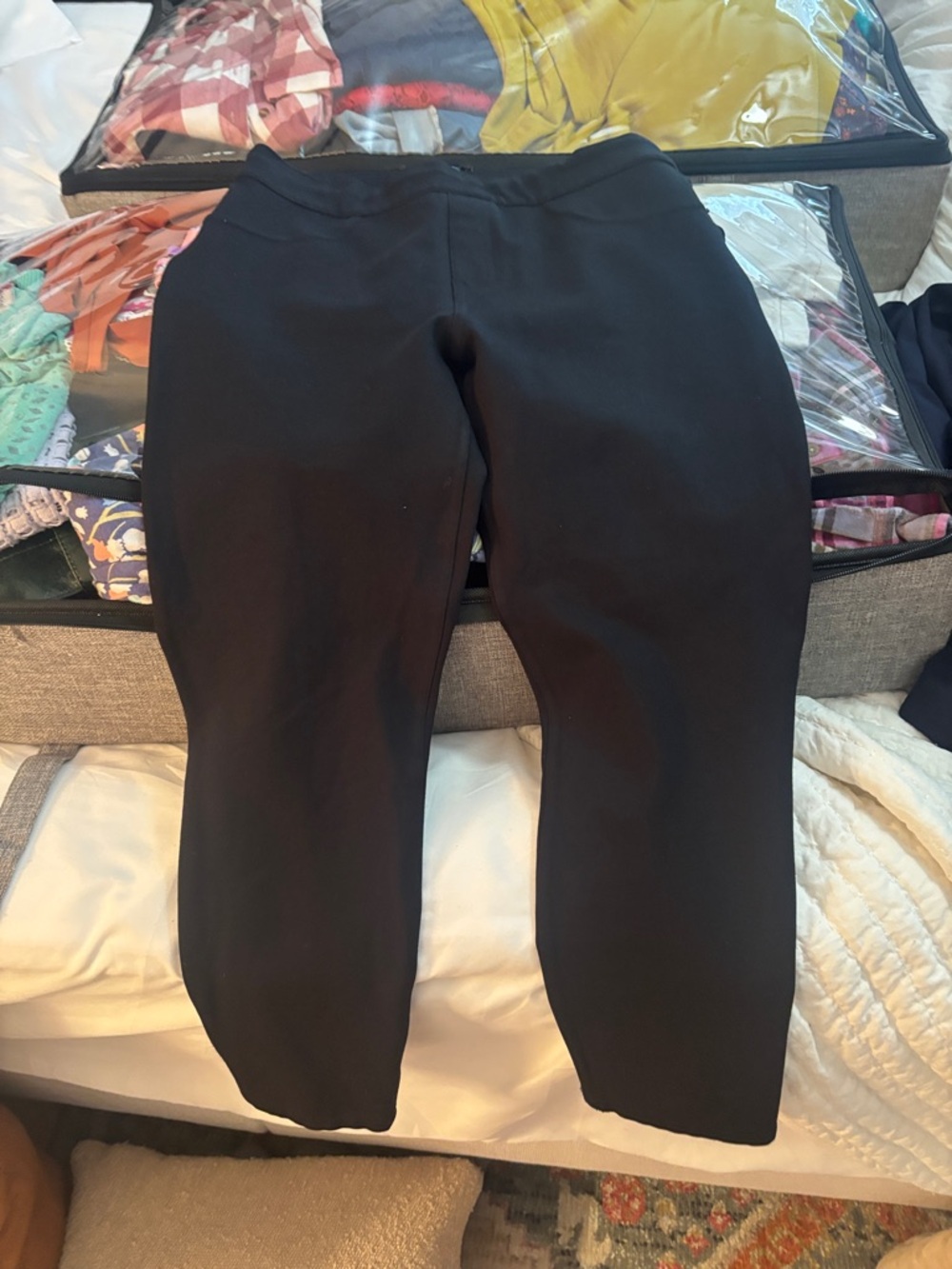 SPANX Black High-Waist Shaping Leggings